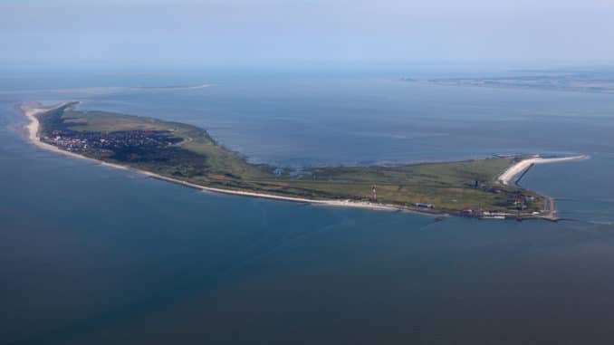 Wangerooge aus der Luft