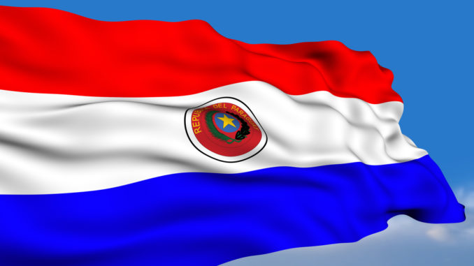 Paraguayan flag / Flagge von Paraguay