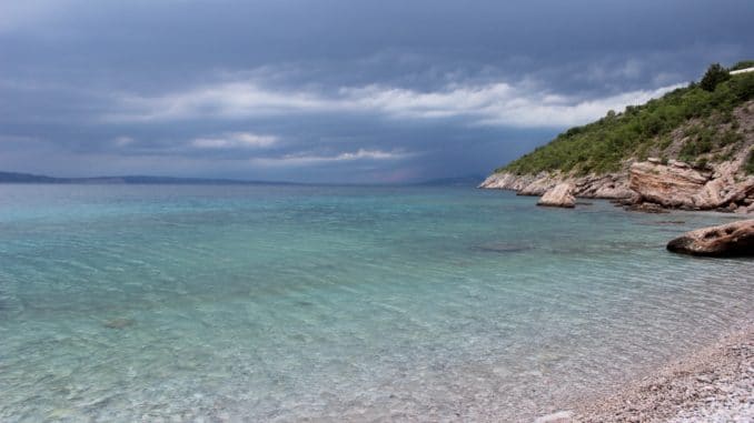Kleine Bucht in Kroatien