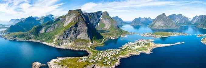 Norwegen toller Fjord Norwegen toller Fjord
