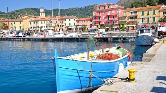 Porto Azzurro auf Elba Porto Azzurro auf Elba