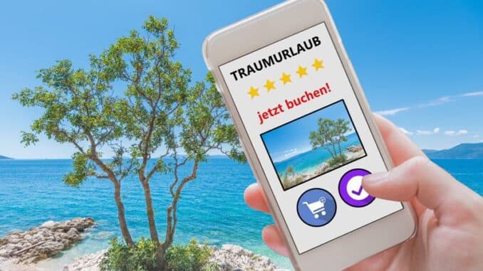 Urlaub mit dem Handy buchen Urlaub mit dem Handy buchen