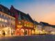 Freiburg in der Dämmerung