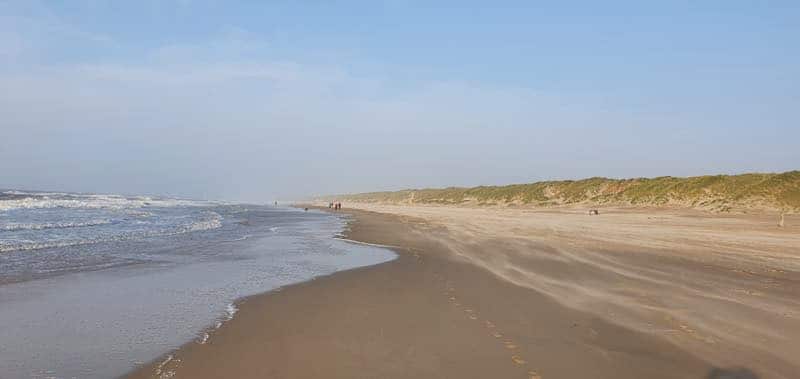 Strand von Sint Martenszee in Holland