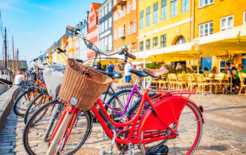 Fahrräder in Kopenhagen
